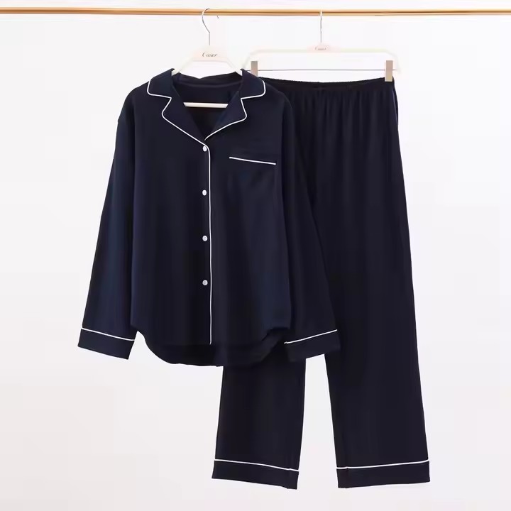 Women's Loungewear Sets Long Pants Elastic Waist Home Pajamas Popular Design for All Seasons-Winter Summer Autumn Spring